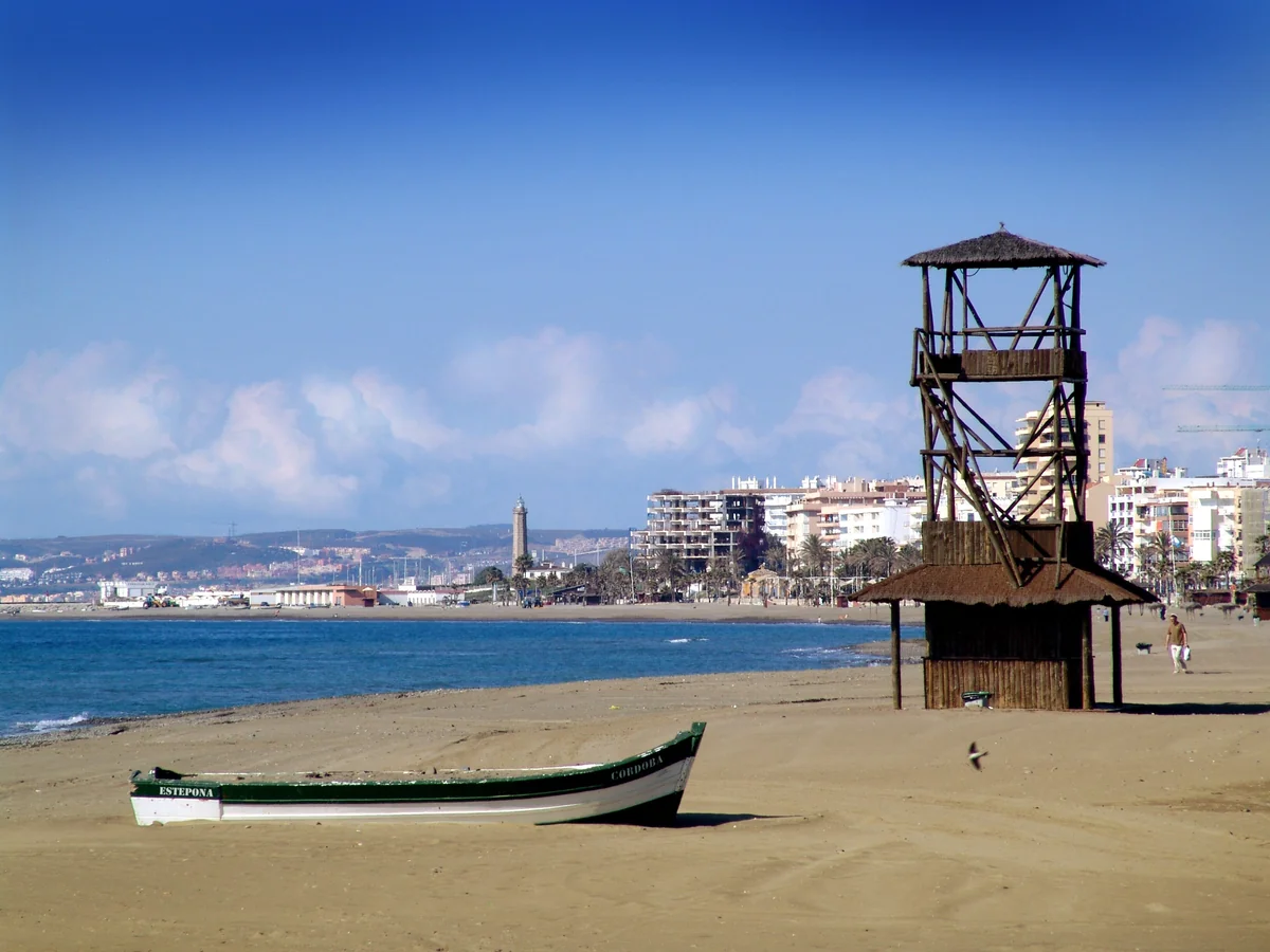 View of Estepona — a great destination for hotels with sauna