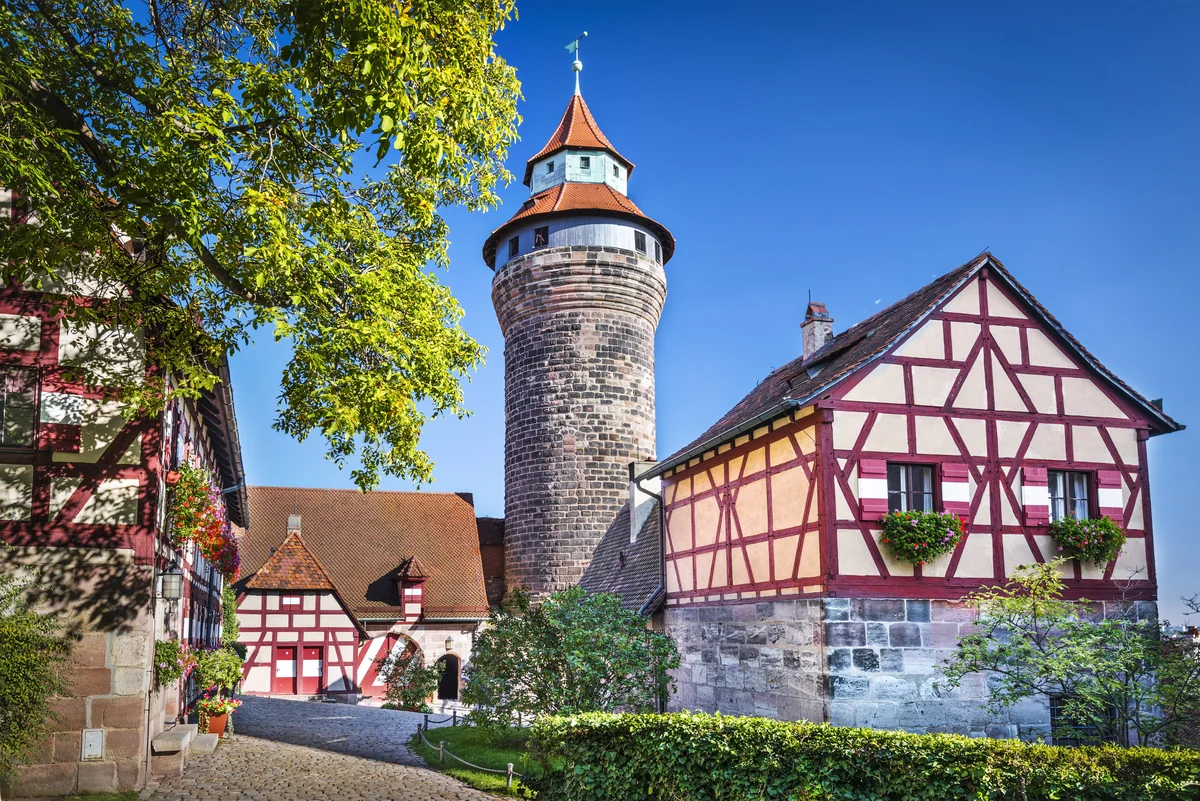 View of Nuremberg — a great destination for hotels with sauna