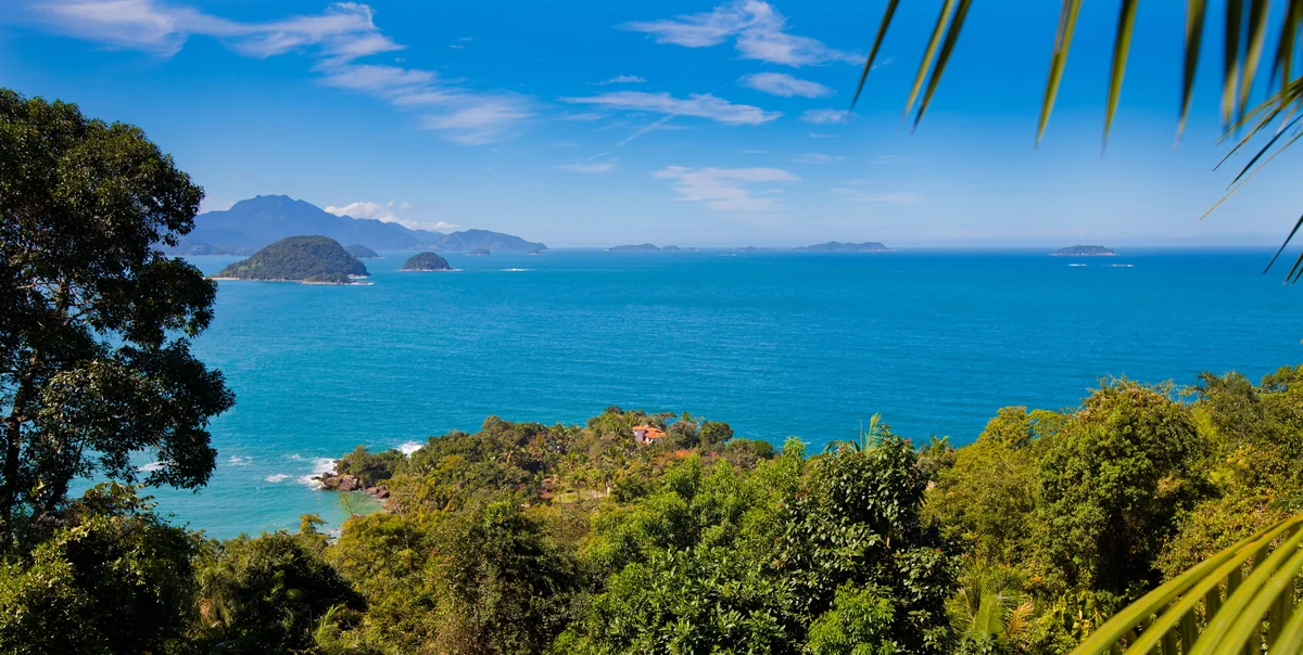 Vista de Ubatuba — un gran destino para hoteles con sauna